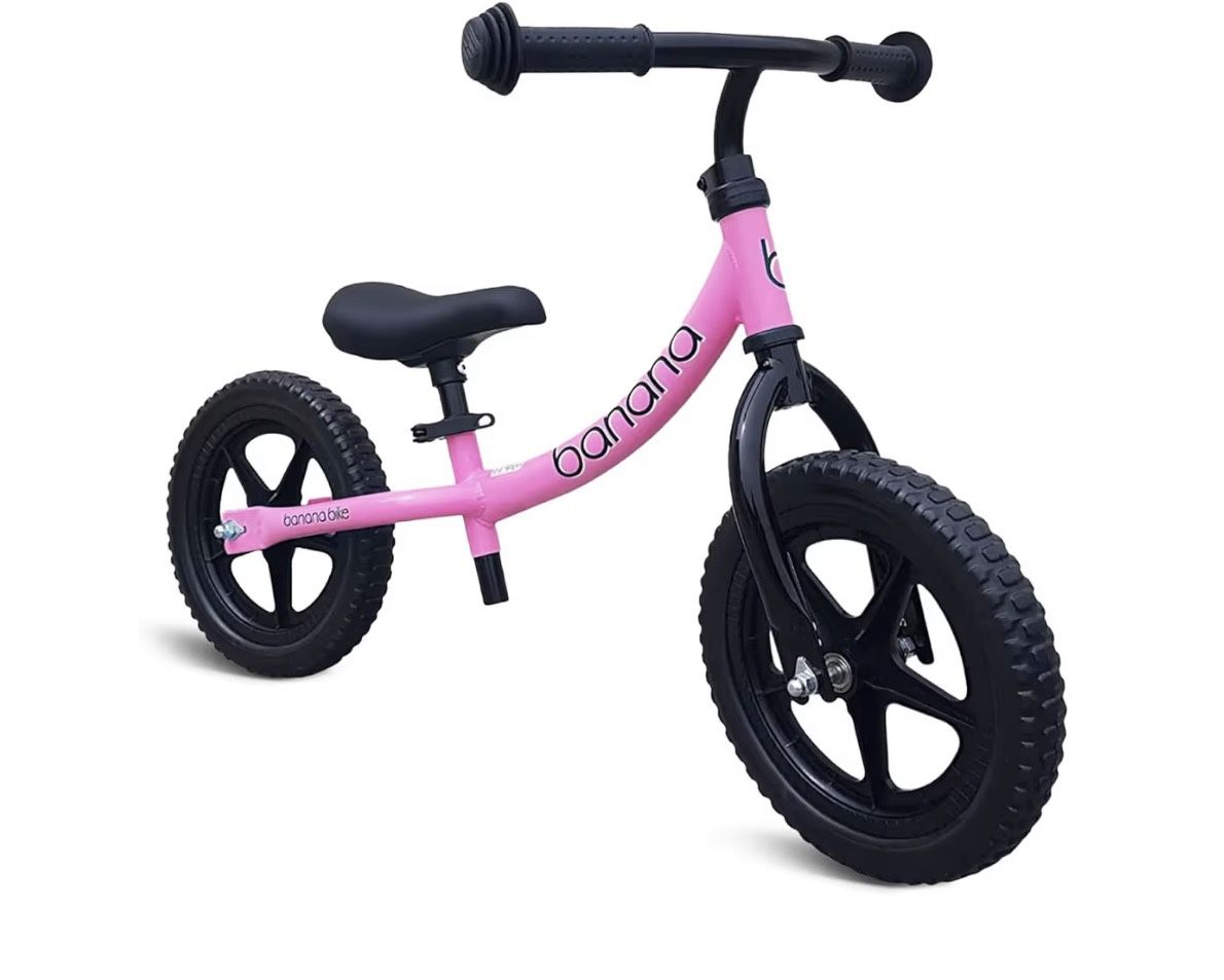 Banana Balance Bike (Pink)