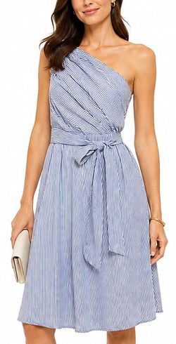 A stylish one-shoulder dress Size L. $35.
