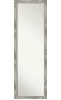 Light Grey wash full length mirror