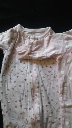 3. Babygirl sleepers 0-3 months