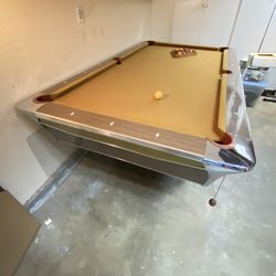 Vintage Pool Table, Fischer Empire VII, 1960’s 