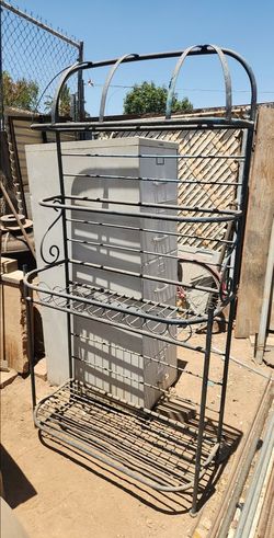 Outside rack for flowers