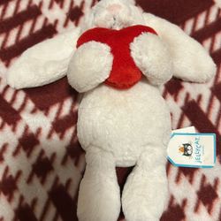 Bunny Holding Heart Jellycat