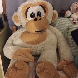 Huge life size soft monkey/gorilla/ape stuff toy