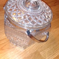 Candy Dish , Glass Crystal