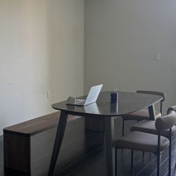 Espresso wood table (negotiable)