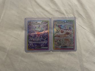 Espeon & Eevee SAR Korean Terrestrial