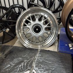 Silver Beaded Wheels 