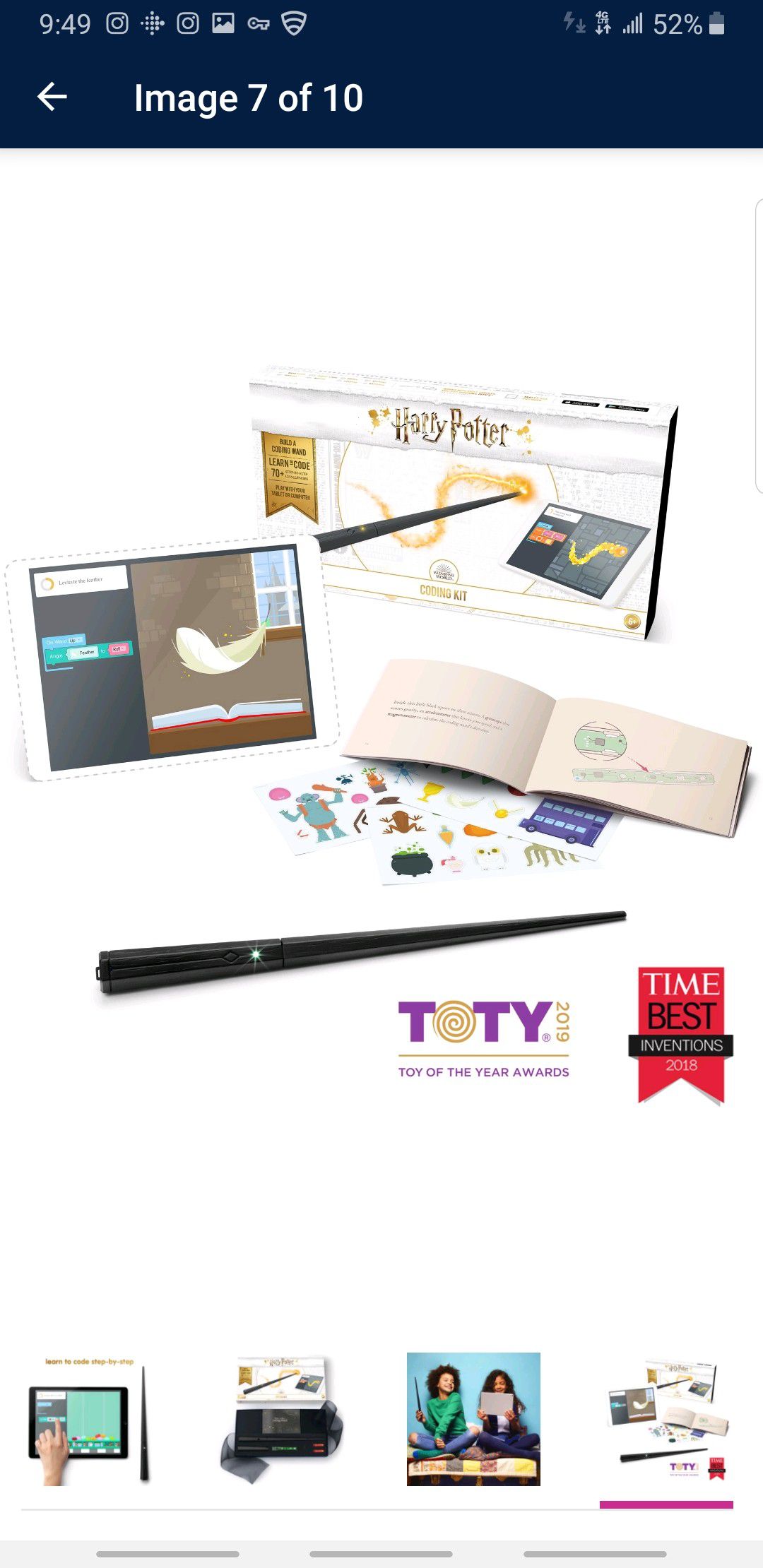 Harry Potter Coding Kit Build a Wand, Learn To Code & Make Magic.