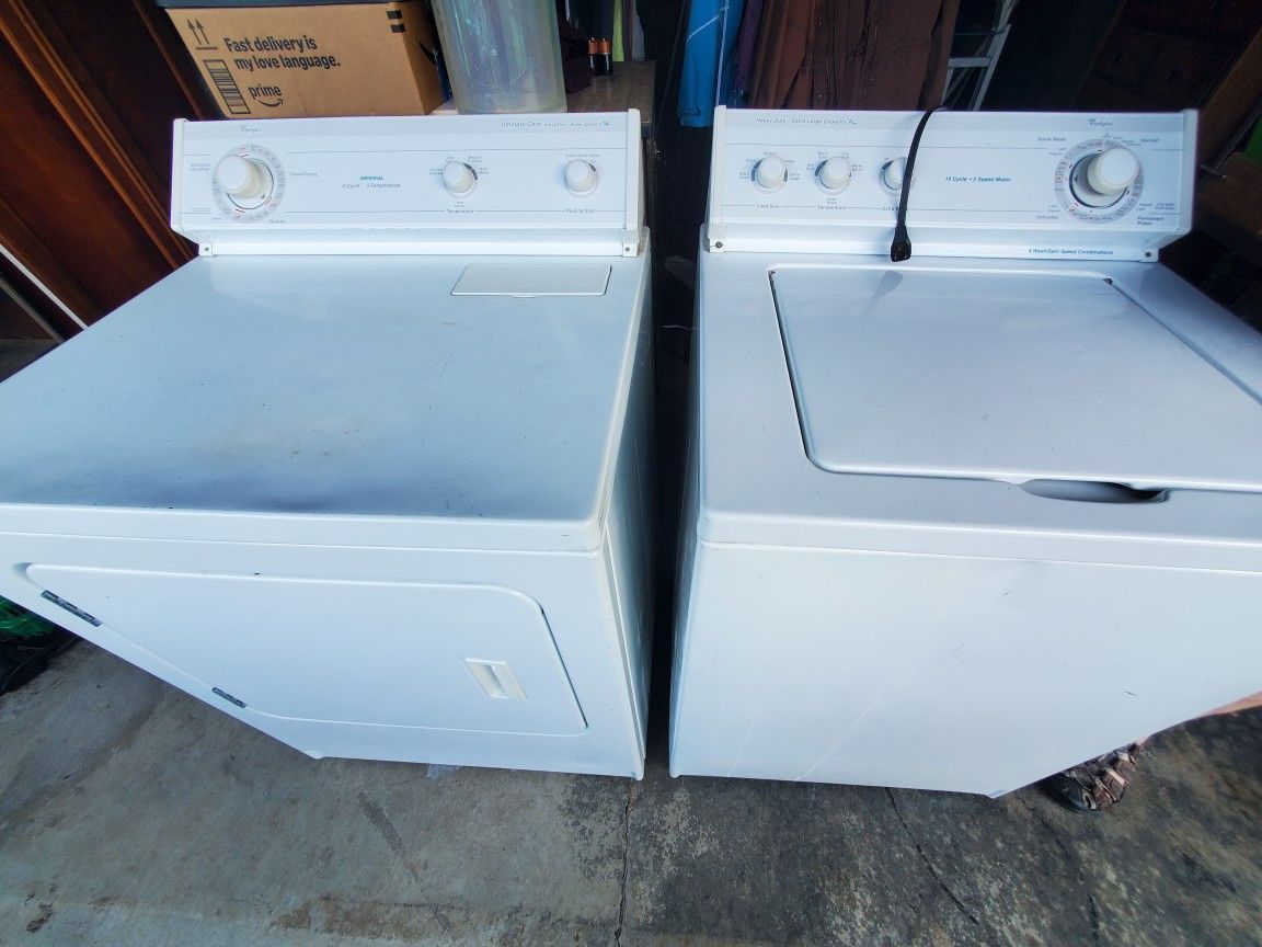 Whirlpool Washer And Dryer Work Well Delivery And Installation Available