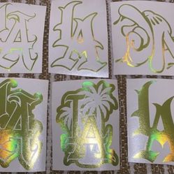 L.A Decals