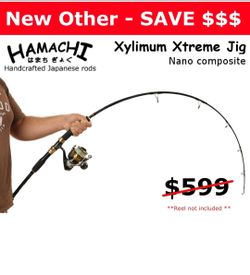 Hamachi Nano Jig Xtreme PE 5-13  50 - 130lb Japanese jigging rod  Spinning