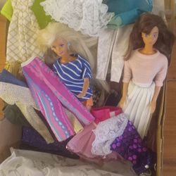 Barbies With Clothes