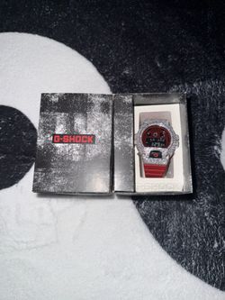 Red Bustdown G-shock