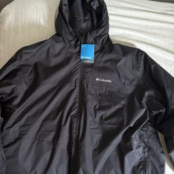 Black Columbia Insulated Jacket 