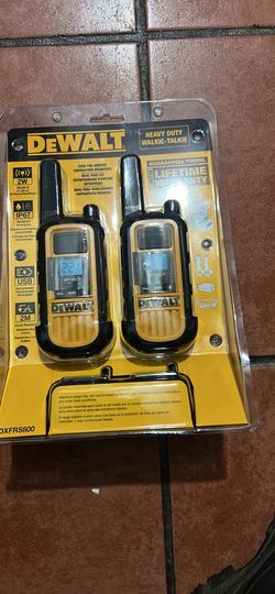 Dewalt walkie talkie