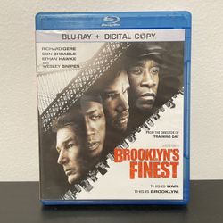 Brooklyn's Finest Blu-Ray 2 Disc Movie Don Cheadle Richard Gere 2010