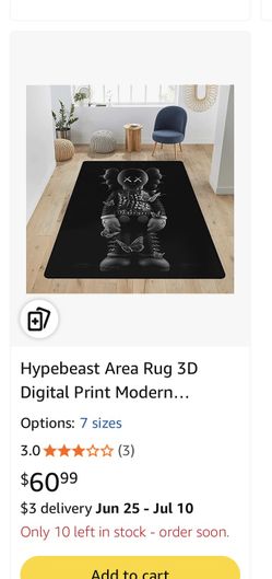 Hypebeast Area Rug
