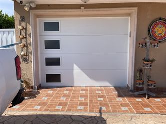 New Garage Doors With Impact Glass