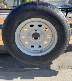 2016 20 foot flatbed utility trailer