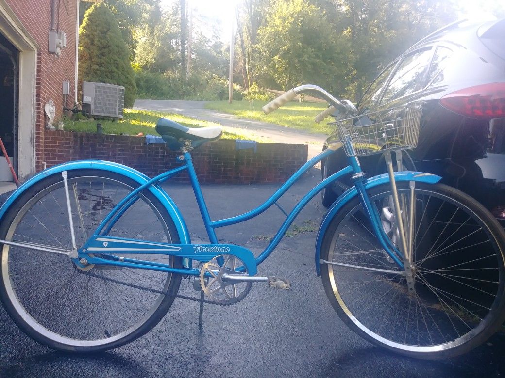 Vintage Woman's Firestone Super Cruiser bicycle