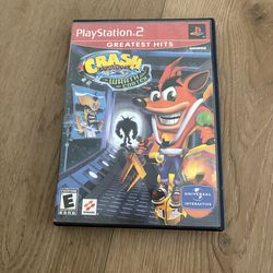 PlayStation 2 crash bandicoot the wrath of cortex case and manual only