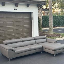 Sofa/Couch Sectional - Perazzi - Microfiber - Delivery Available 🚛