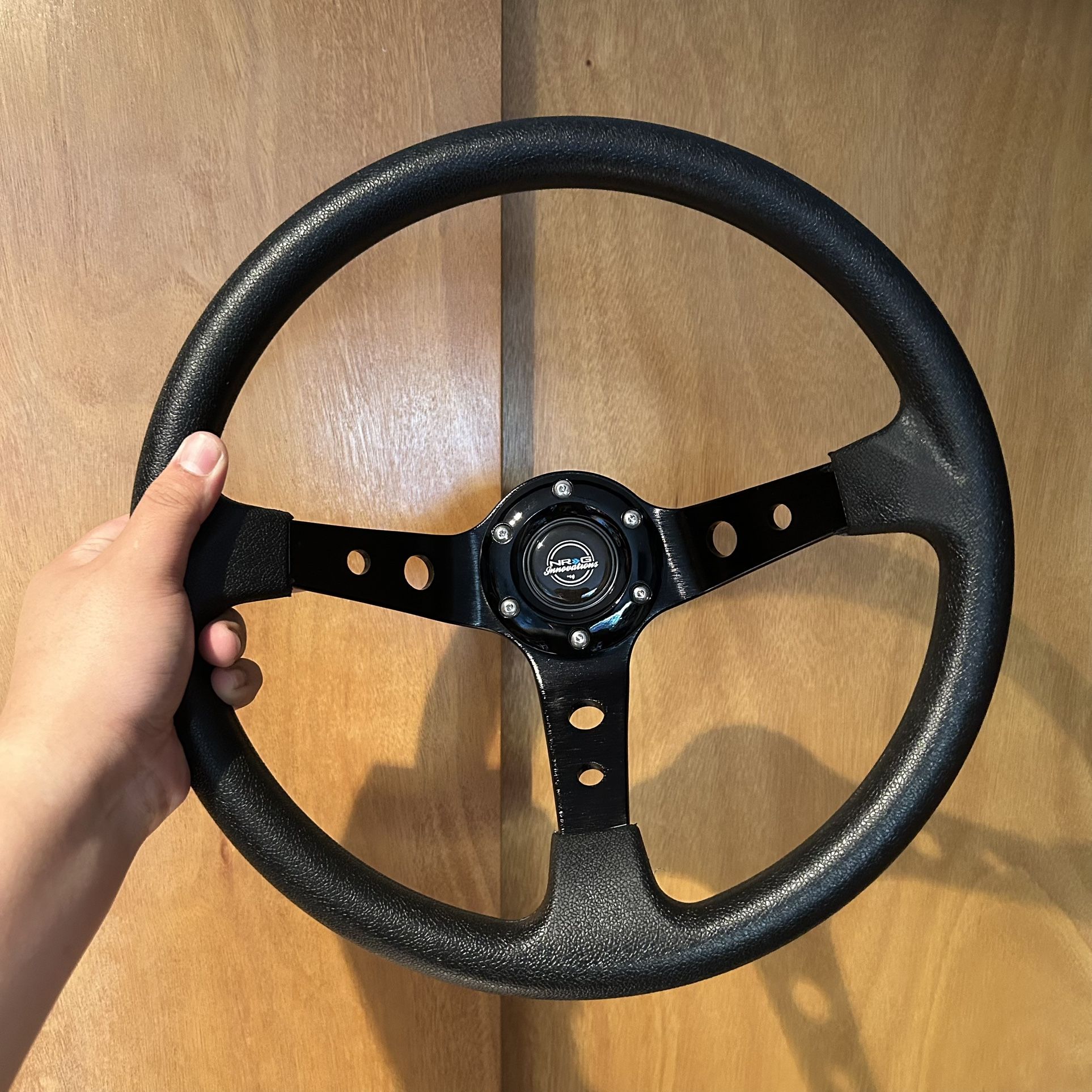 NRG 350mm racing steering wheel brand new