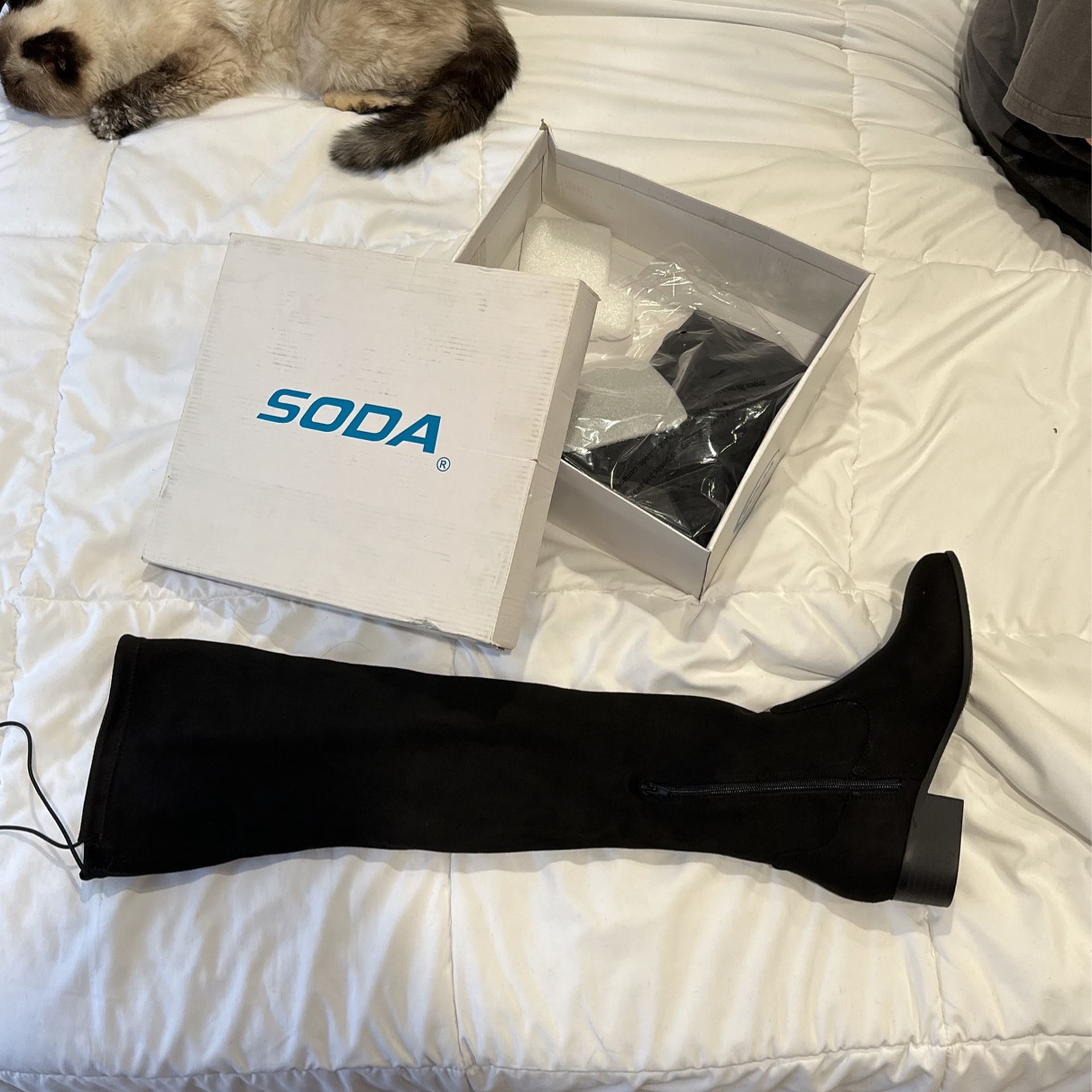 Thigh High Boots (NEVER WORN)