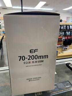 Canon EF 70-200 2.8 USM