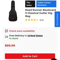 Road Runner Guitar Soft Case