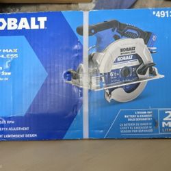 Kobalt 24V 6 1/2" BRUSHLESS Circular Saw 