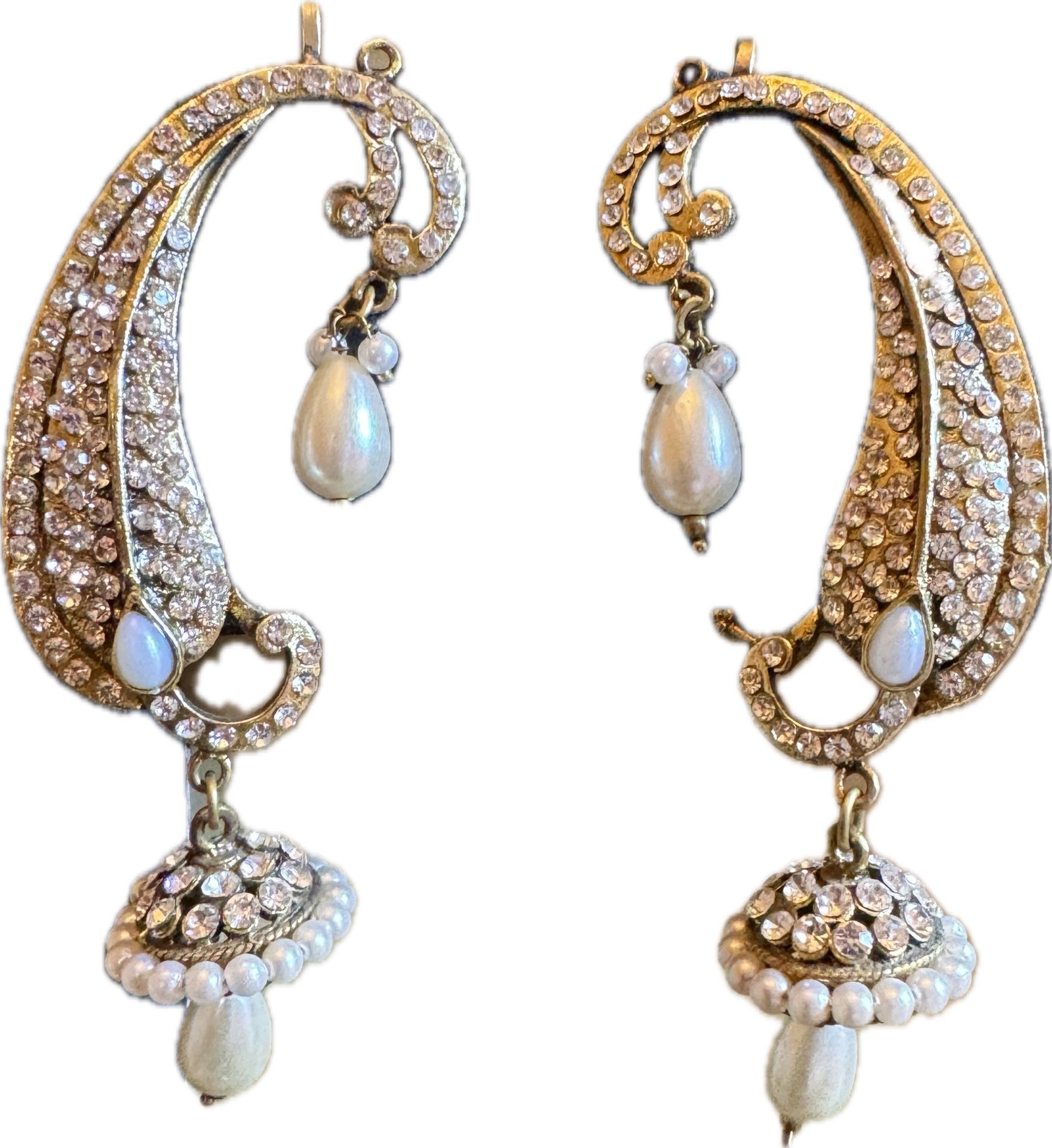 Paisley Diamond Earrings 