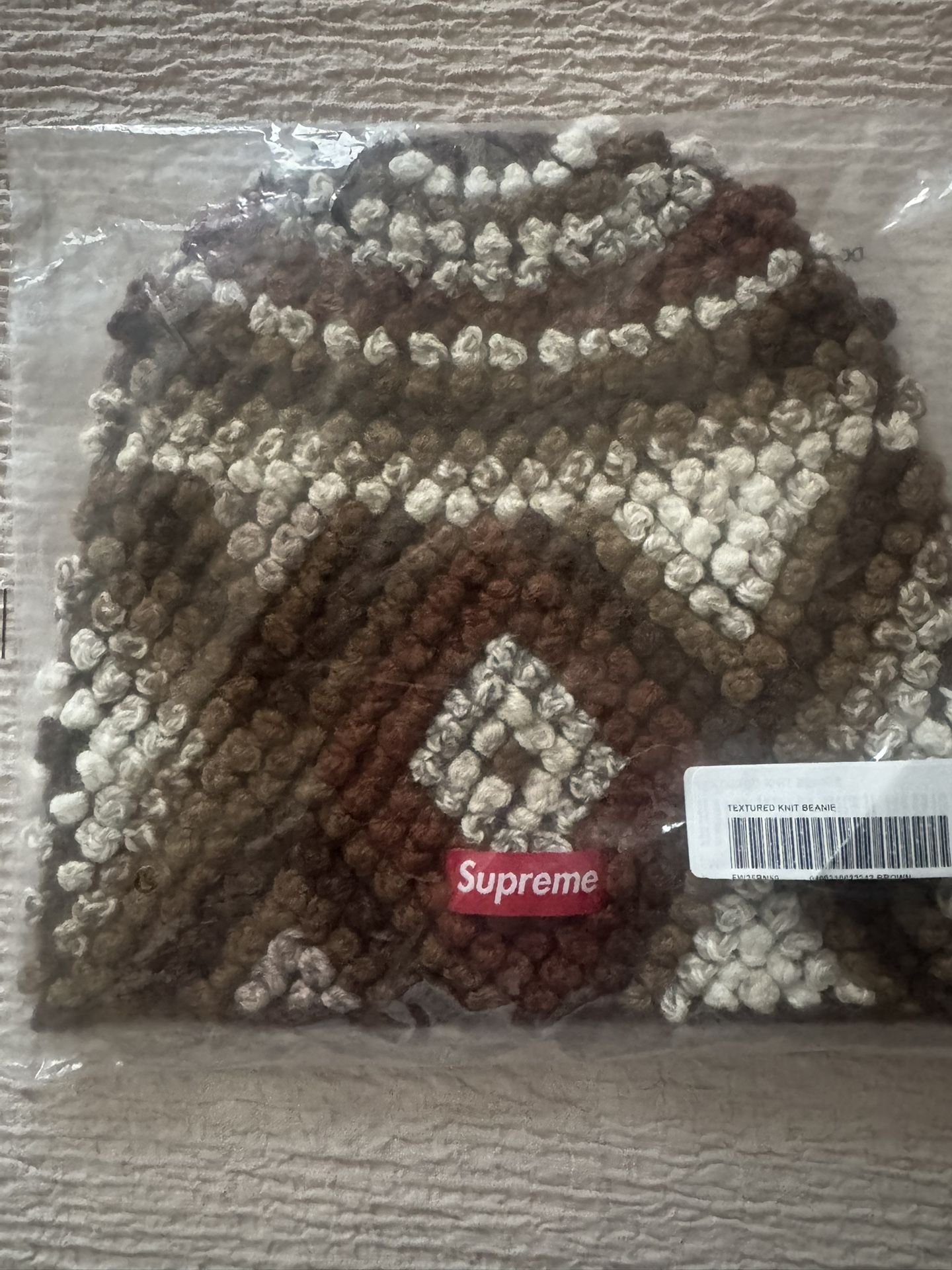 Supreme Textured Knit Beanie