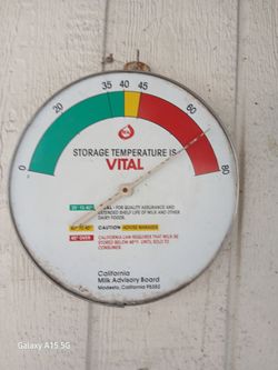 Outdoor Thermometer, Vintage