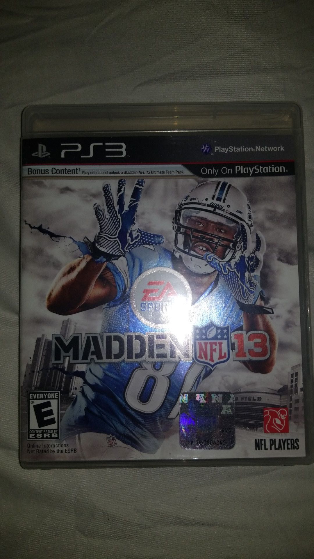 Madden 13 ps3 game
