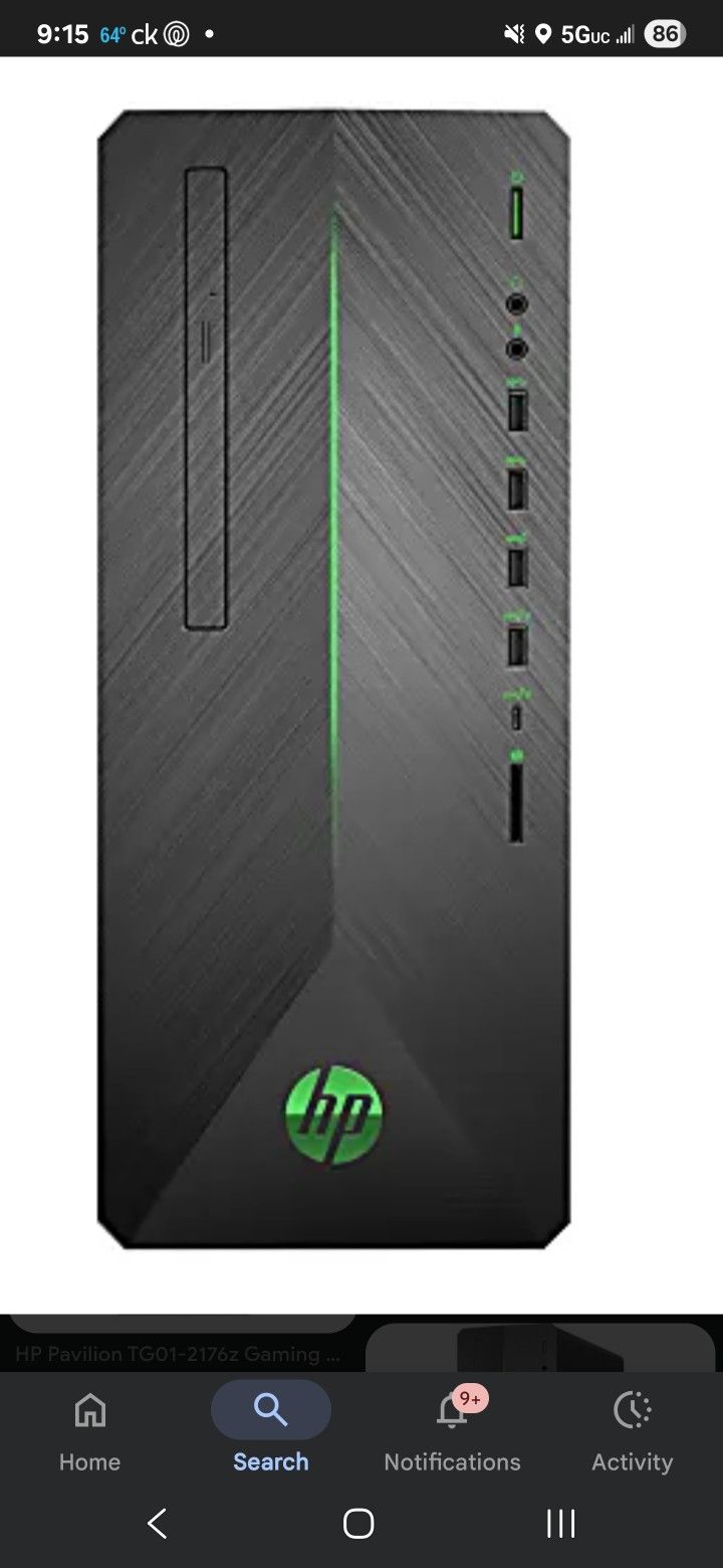 Hp Gaming Desktop