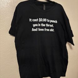 Funny T Shirt Size Xl 