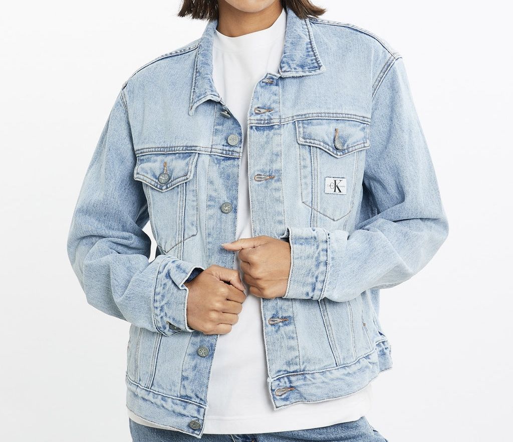 Calvin Klein Vintage Denim Jacket Size XL