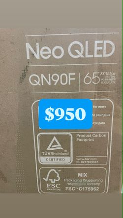 Samsung - 65” Class QN90F Series Neo QLED Mini LED 4K UHD SamsungVision AI Smart Tizen TV