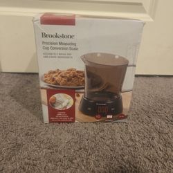 Brookstone Precision Measuring Cup Conversion Scale 