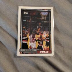 1993 Topps Starting Lineup Michael Jordan Card