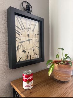 Rustic Farmhouse Wall Clock