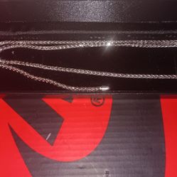 White Gold Chain Between  28 To 30 inches 