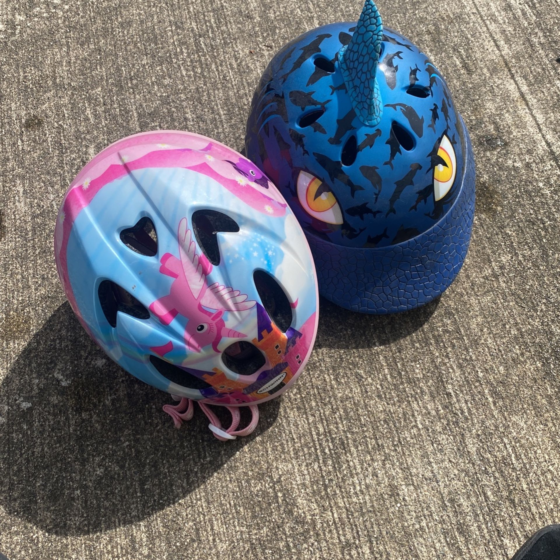 Kids Helmets For Bikes 🚴 Tricycles And More $15 Each