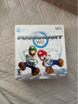 Wii Mario kart controller used