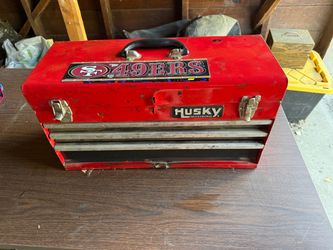 Husky Professional Red Metal Tool Box
