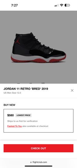 Jordan Retro 11 Bred 2019