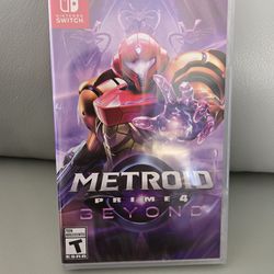 New Sealed Metroid Prime 4 Beyond Nintendo Switch Game