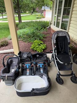 UPPAbaby Vista Stroller and Mesa Car Seat Bundle